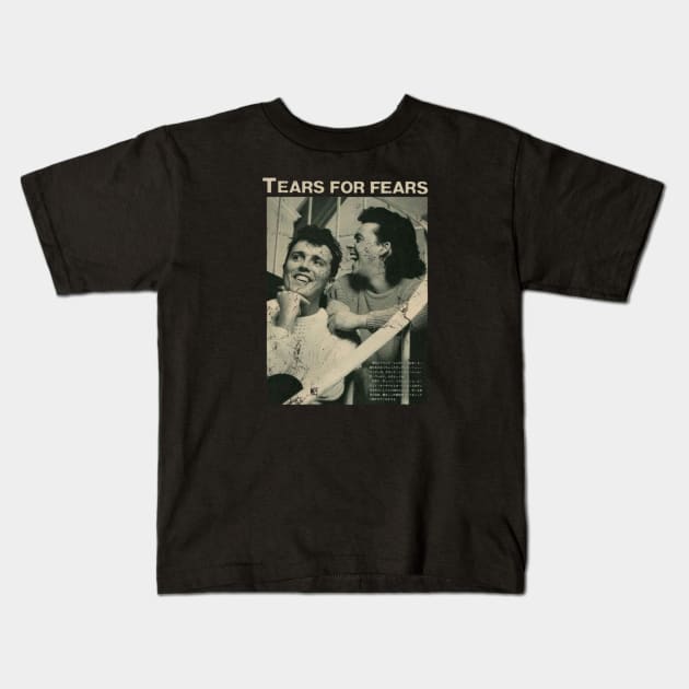 Tears For F Kids T-Shirt by TizeOPF Arts